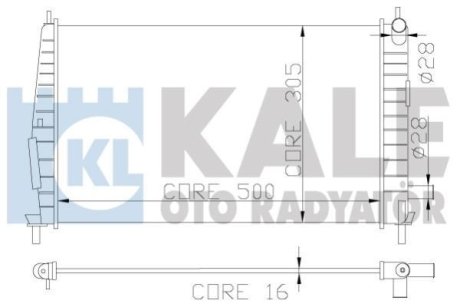 Теплообмінник Kale 341920