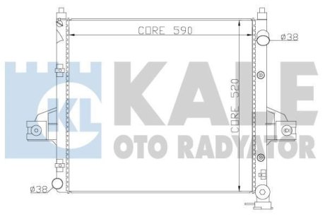 Теплообмінник Kale 342090