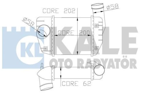 Теплообмінник Kale 342200