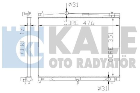 Теплообмінник Kale 342215