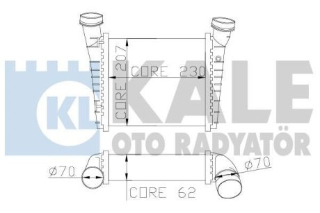 Теплообмінник Kale 342700