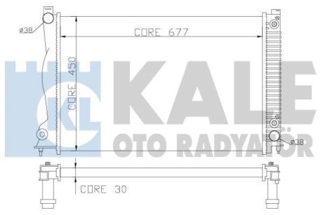 Теплообмінник Kale 353200