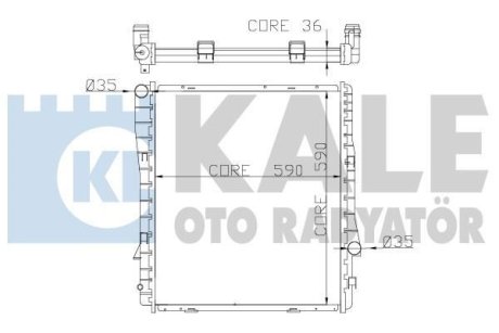 Теплообмінник Kale 354200