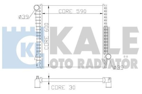 Теплообмінник Kale 354300