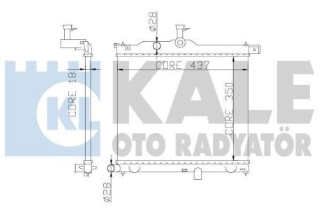 Теплообмінник Kale 358300