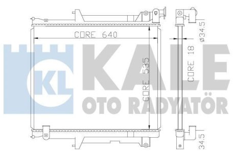 Теплообмінник Kale 370400