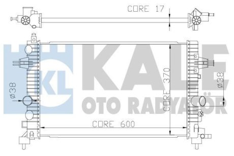 Теплообмінник Kale 371200