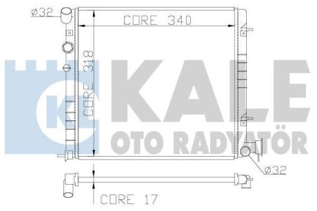 Теплообмінник Kale 372500