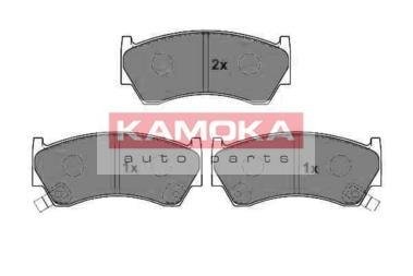 Гальмівні колодки, дискове гальмо (набір) KAMOKA JQ1012182