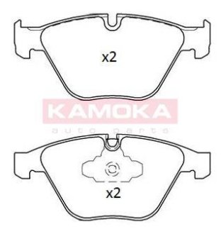 Колодки гальмівні, дискові KAMOKA JQ101222