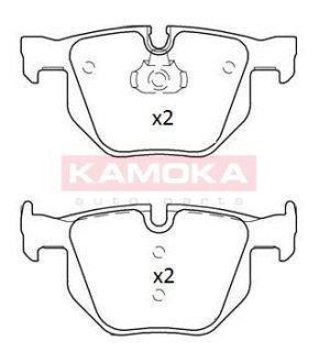 Комплект гальмівних колодок KAMOKA JQ101223