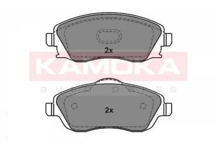 Гальмівні колодки, дискове гальмо (набір) KAMOKA JQ1012848