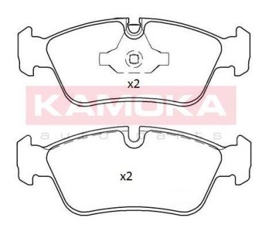 Гальмiвнi колодки дисковi BMW 1(E81/E87) 03-12/3 (E90) 05-11 KAMOKA JQ101291