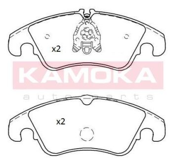 Комплект гальмівних колодок KAMOKA JQ101298