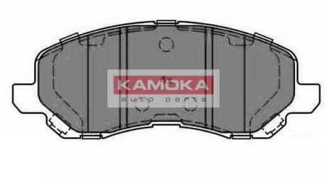 Гальмівні колодки, дискове гальмо (набір) KAMOKA JQ1013242