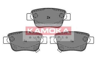 Гальмівні колодки, дискове гальмо (набір) KAMOKA JQ1013298