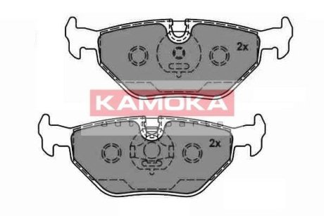 Гальмівні колодки, дискове гальмо (набір) KAMOKA JQ1013870