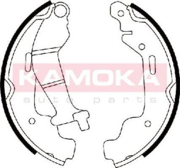 Гальмівні колодки (набір) KAMOKA JQ202043