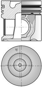 Поршень KOLBENSCHMIDT 41505600