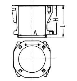 Гільза KOLBENSCHMIDT 89196110