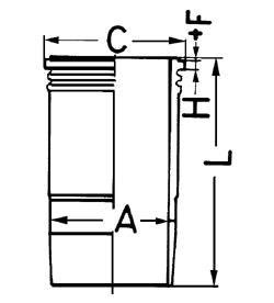 Гільза KOLBENSCHMIDT 89389110 (фото 1)