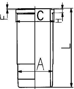 Гільза циліндра KOLBENSCHMIDT 89820110