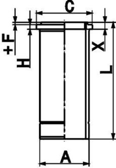 Гільза KOLBENSCHMIDT 89846110