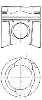 Поршень двигуна KOLBENSCHMIDT 94394600 (фото 1)