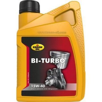 Олива моторна BI-TURBO 15W-40 1л KROON OIL 00215