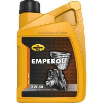 Олива моторна 5W-40 синтетика 1 л EMPEROL A3/B4 SN/CF KROON OIL 02219