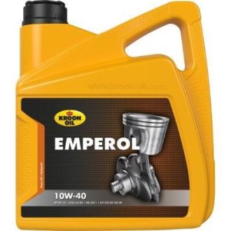 Олива моторна 10W-40 напівсинтетика 4 л EMPEROL A3/B4 SN/CF KROON OIL 33216