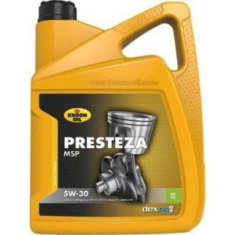 Олива моторна 5W-30 синтетика 5 л KROON-OIL PRESTEZA MSP С2/С3 SN KROON OIL 33229