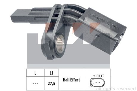 Датчик ABS KW 460172 (фото 1)