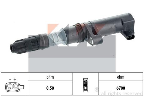 Котушка запалення KW 470432