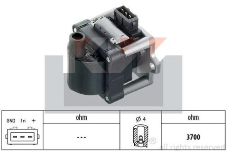 Котушка запалення KW 490414