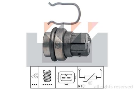 Датчик температури рідини охолодження KW 530086