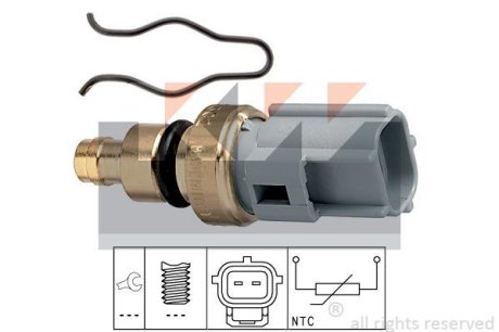 Датчик температури рідини охолодження. Датчик, температура охлаждающей жидкости. Датчик, температура охлаждающей жидкости KW 530302