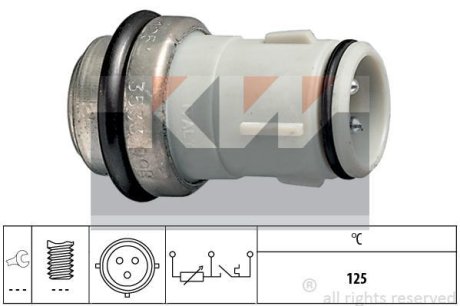 Датчик температури рідини охолодження KW 530533