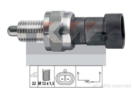 Вимикач фар заднього ходу KW 560109