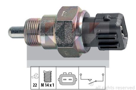 Вимикач фар заднього ходу KW 560216