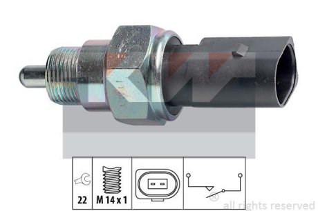Вимикач фар заднього ходу KW 560238