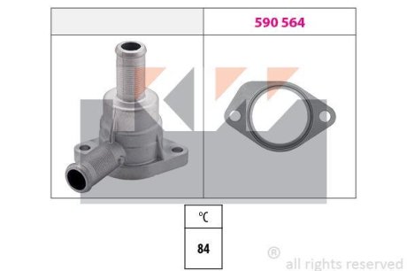 Термостат системи охолодження KW 580311