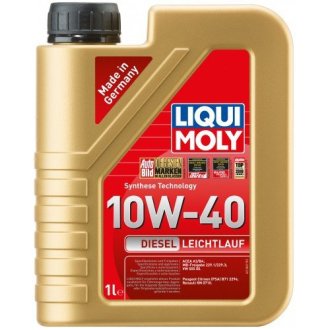 Мастило моторне Diesel Leichtlauf 10W-40 1L LIQUI MOLY 1386