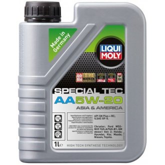 Масло моторное Special Tec AA 5W-20 (1 л) LIQUI MOLY 7620