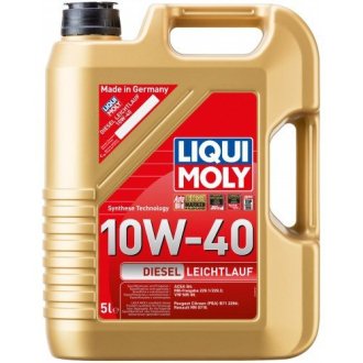 Мастило моторне Diesel Leichtlauf 10W-40 5L LIQUI MOLY 8034