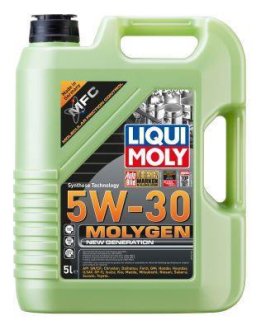 Олива моторна Molygen New Generation 5W-30, 5л. LIQUI MOLY 9952 (фото 1)