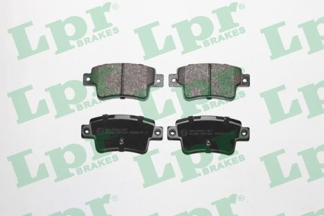 Колодки гальмівні дискові задні FIAT Punto 05-18 LPR 05P1224