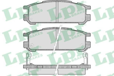 Гальмівні колодки, дискове гальмо (набір) LPR 05P517