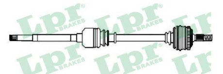 Привідний вал LPR DS15040