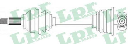 Привідний вал LPR DS39236